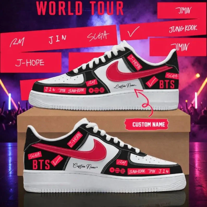Arirang World Tour Big Day Design Shoes F1