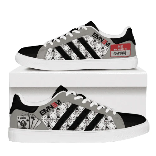 Censored Hi I Am Slim Shady Design Shoes Skate