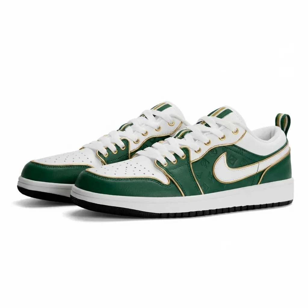 Clubhouse Gold Design Shoes J1