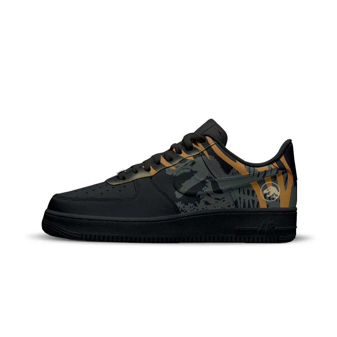 Custom Printed Spinosaur Design Shoes F1