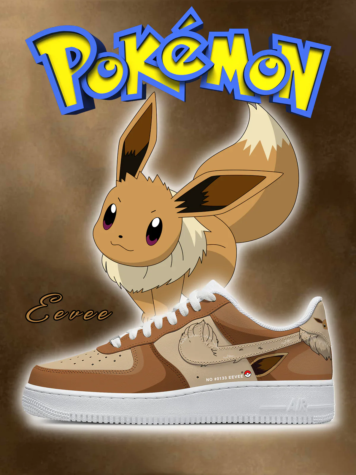 Eevee limited edition Design Shoes F1