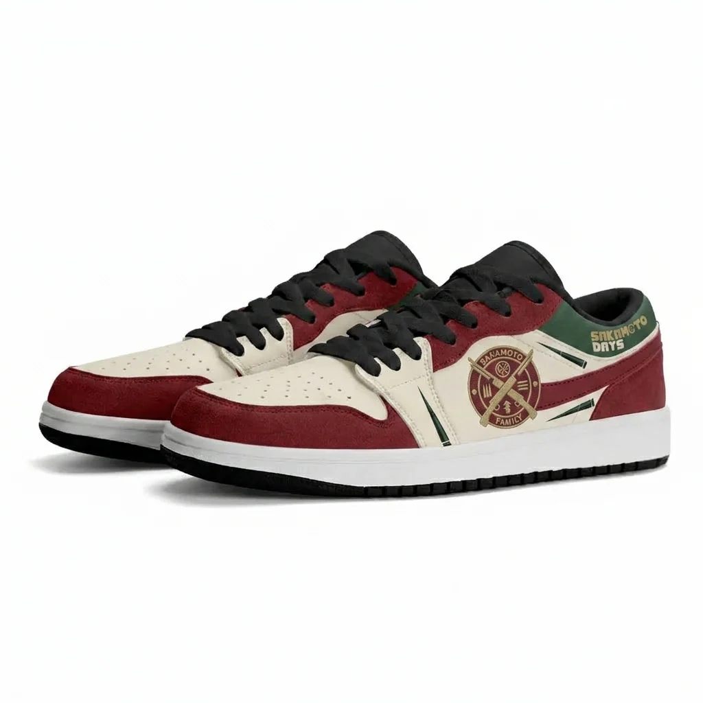 Family Protector Crest Design Shoes J1