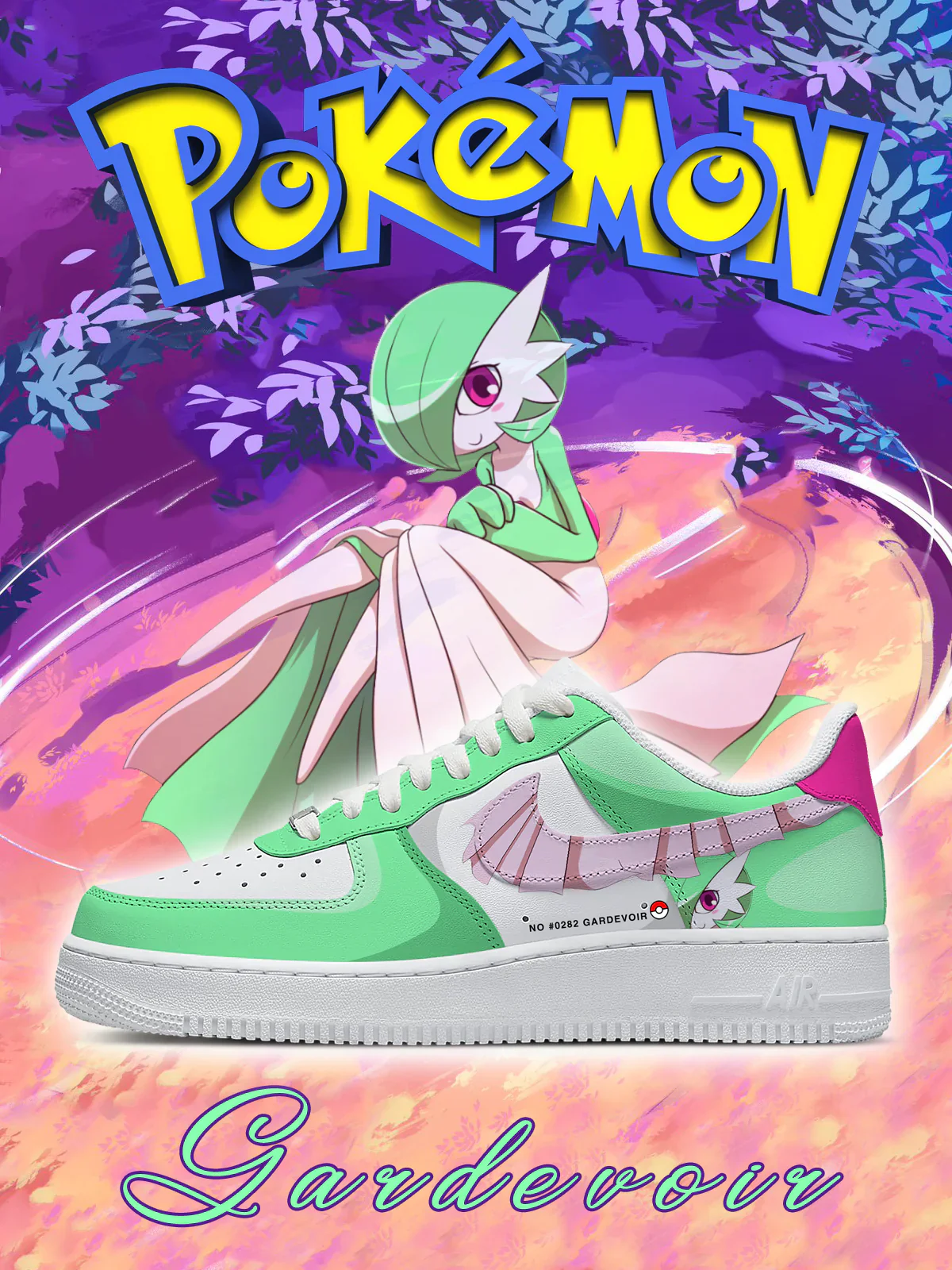 Gardevoir limited edition Design Shoes F1