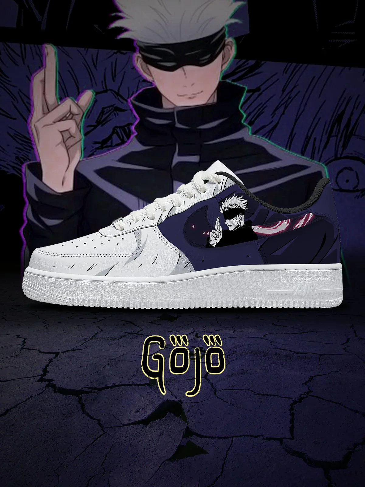Gojo limited edition Design Shoes F1