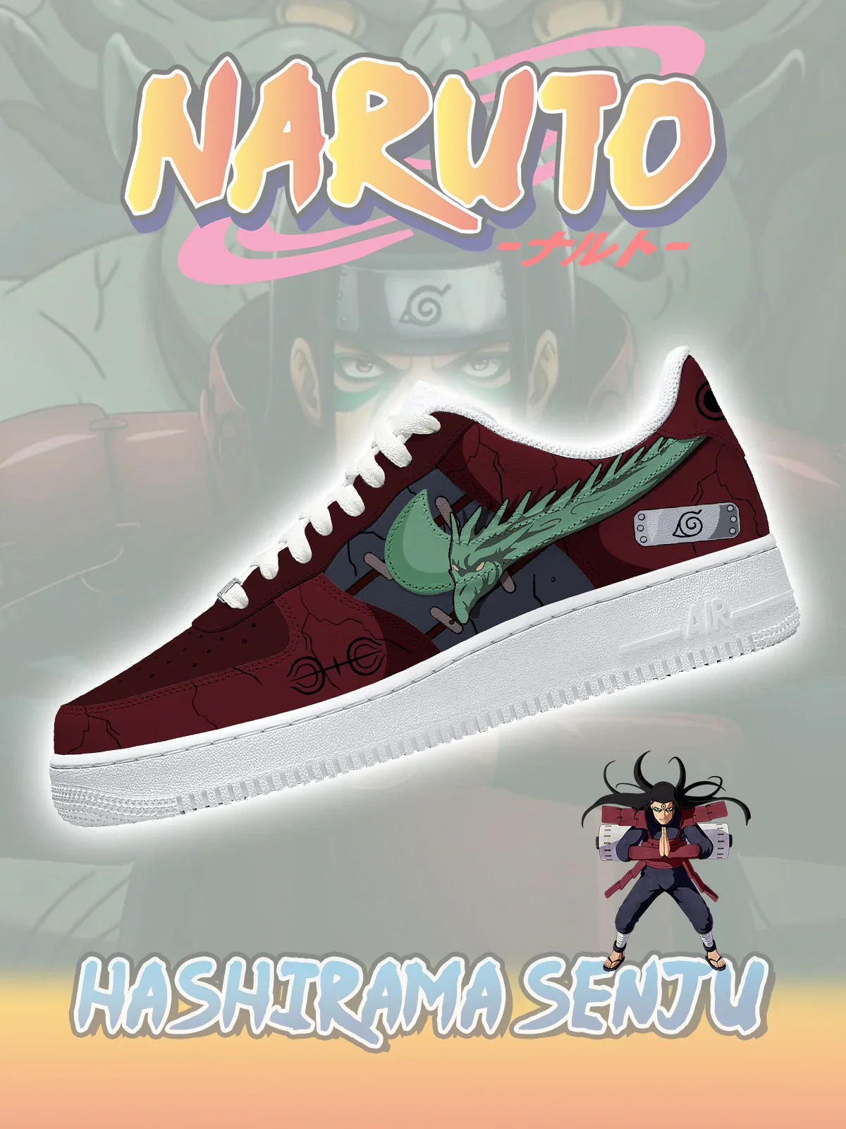 Hashirama limited edition Design Shoes F1