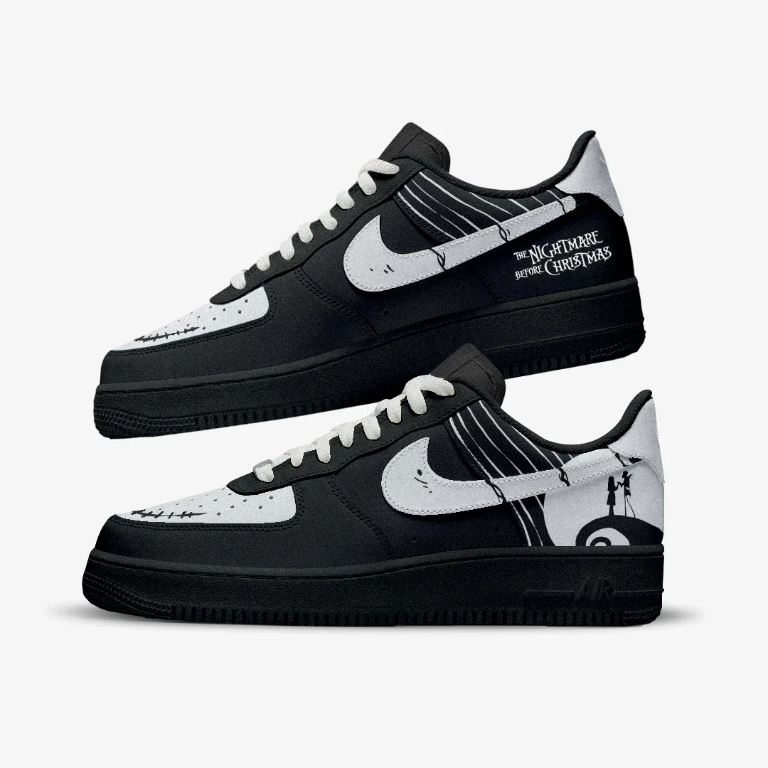 Jack Skellington limited edition Design Shoes F1