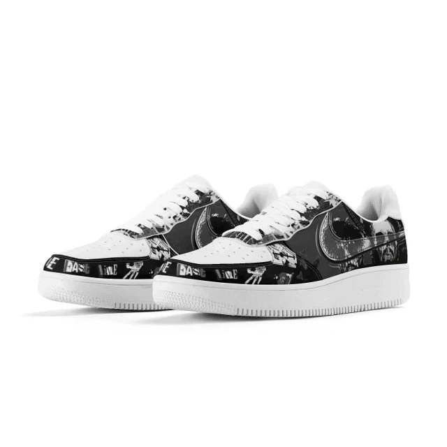 Live Fast Die Whenever  limited edition Design Shoes F1
