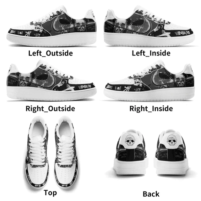 Live Fast Die Whenever  limited edition Design Shoes F1 - Image 2
