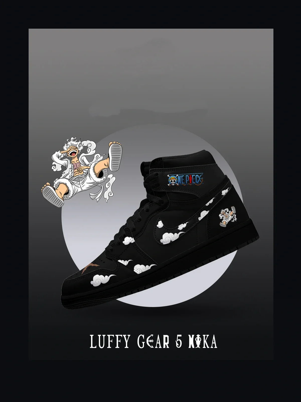 Luffy (Adult and kids size available) Limited Edition Design Shoes J1