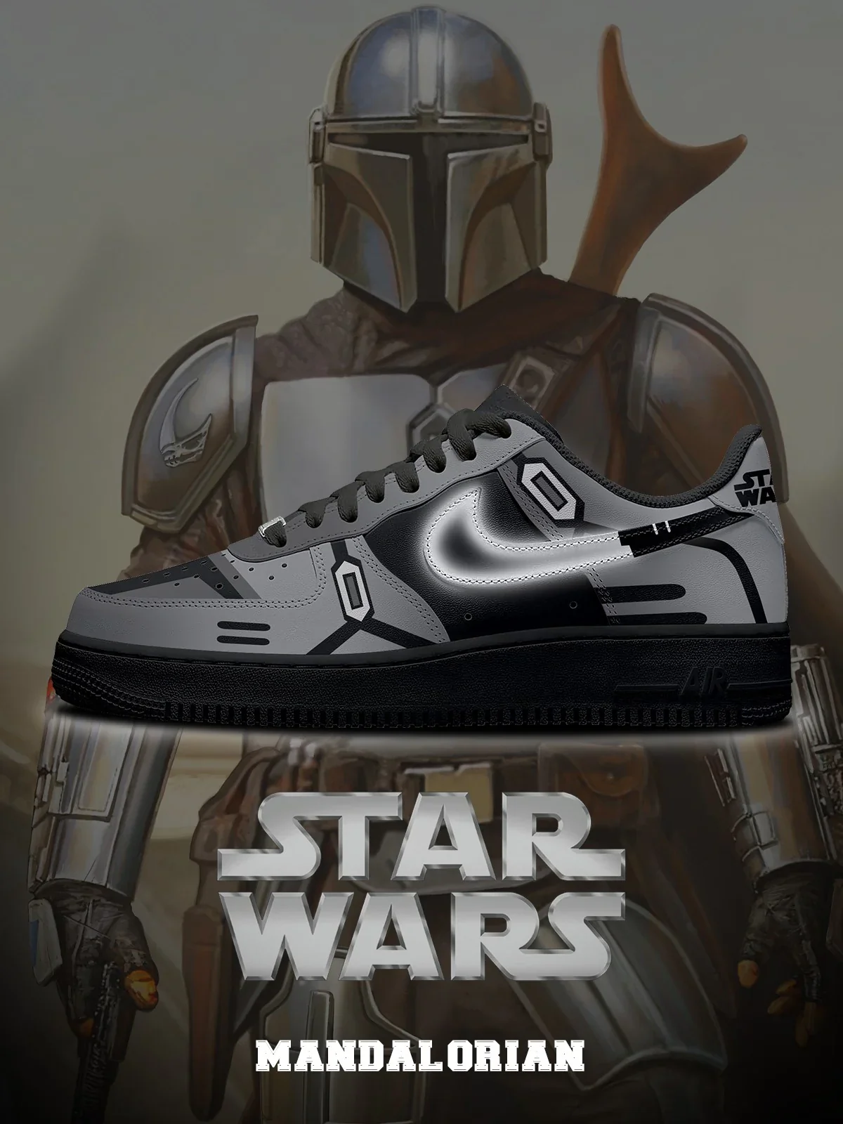 Mandalorian Design Shoes F1