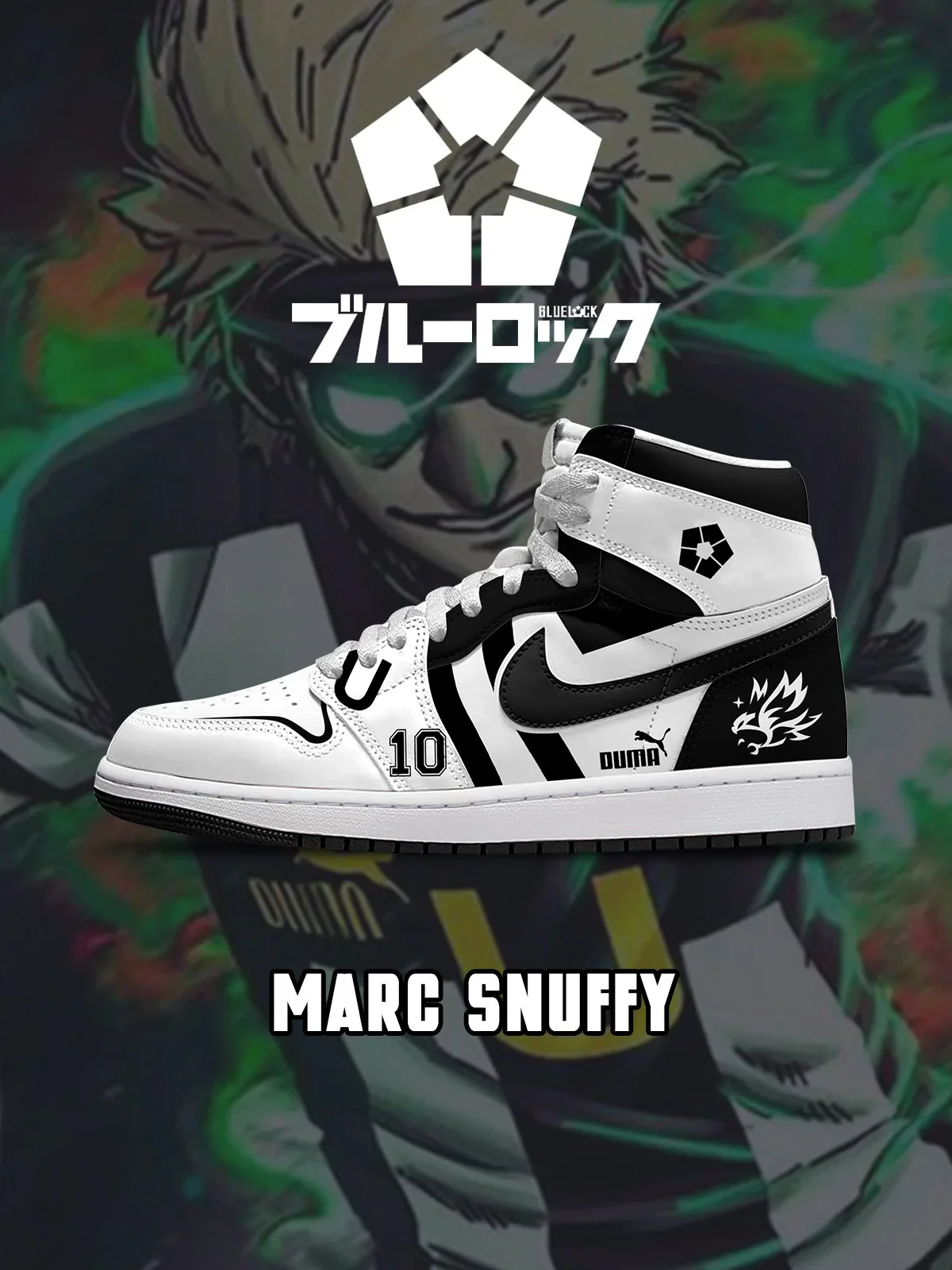 Marc Snuffy (Adult and kids size available) Limited Edition Design Shoes J1