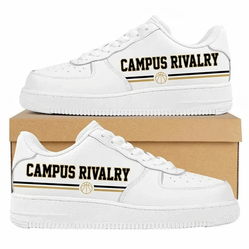 March Madness Campus Rivalry Design Shoes F1
