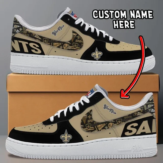 New Orleans Saints limited edition Design Shoes F1