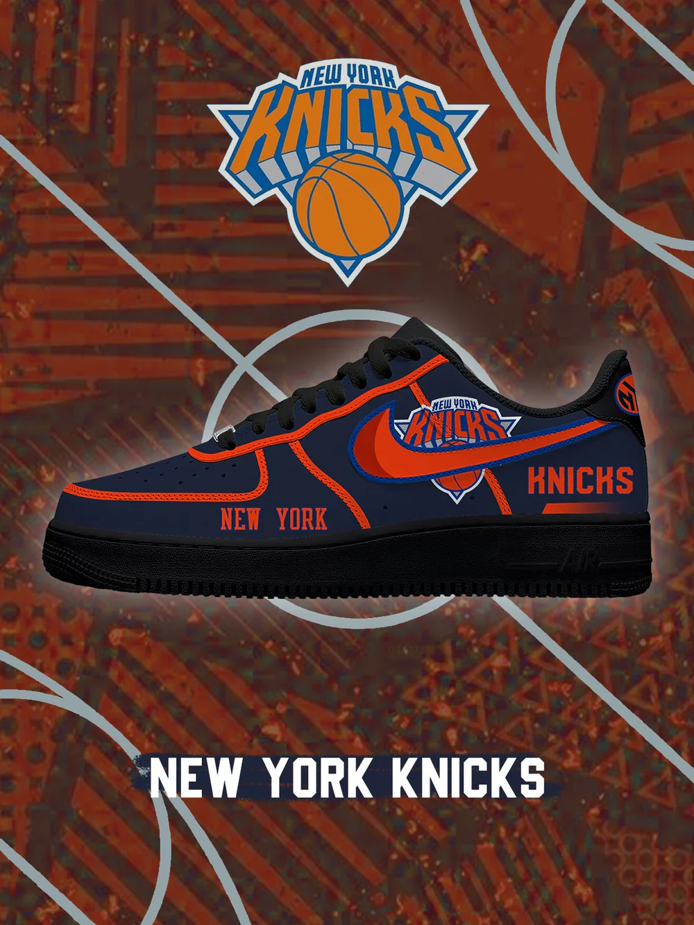 New York Basketball limited edition Design Shoes F1