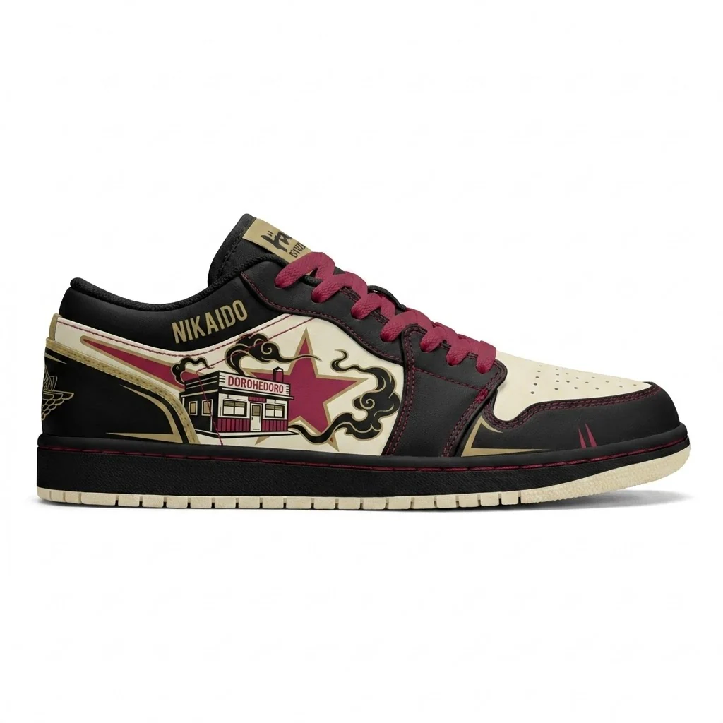 Nikaido Red Star Design Shoes J1