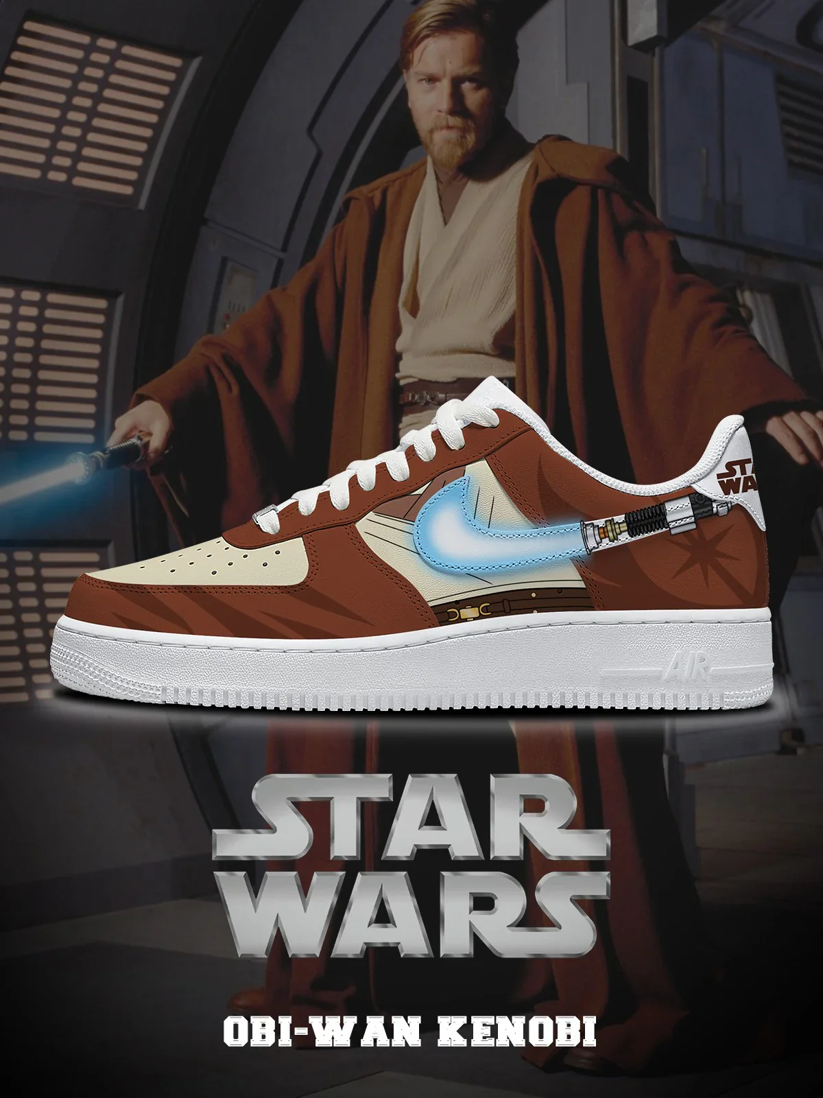 Obi-Wan Kenobi Design Shoes F1