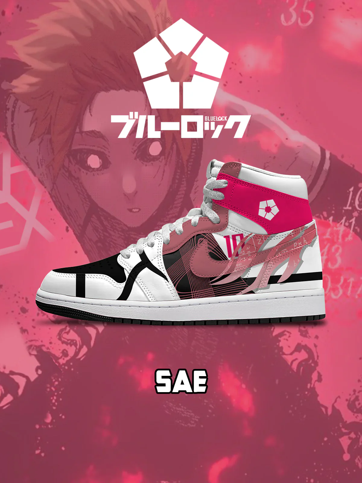 Sae Itoshi (Adult and kids size available) Limited Edition Design Shoes J1