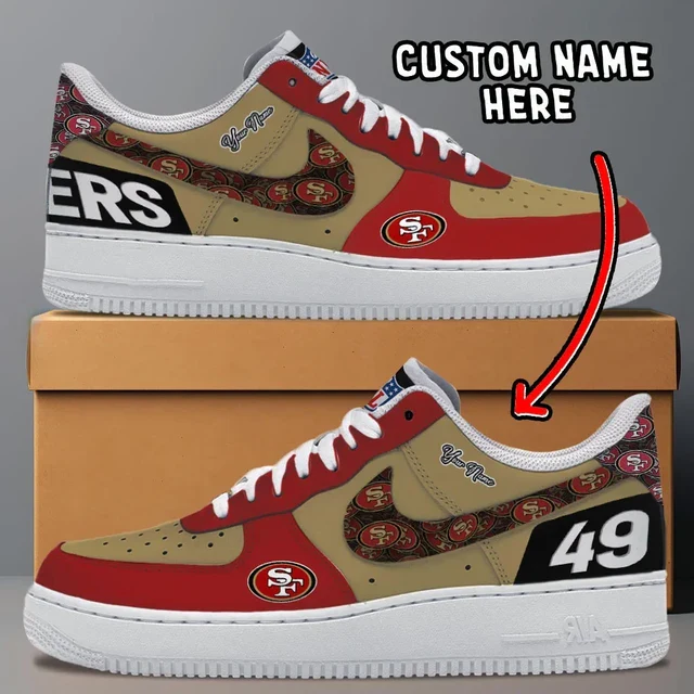 San Francisco 49ers limited edition Design Shoes F1