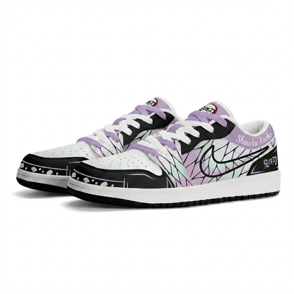 Shinobu Butterfly Poison Design Shoes J1