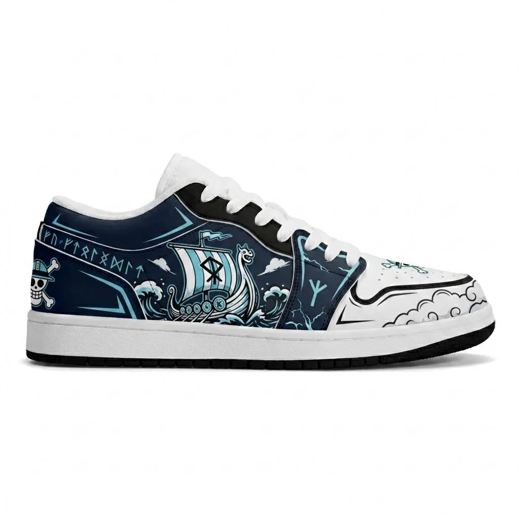 Storm Viking Ship Design Shoes J1