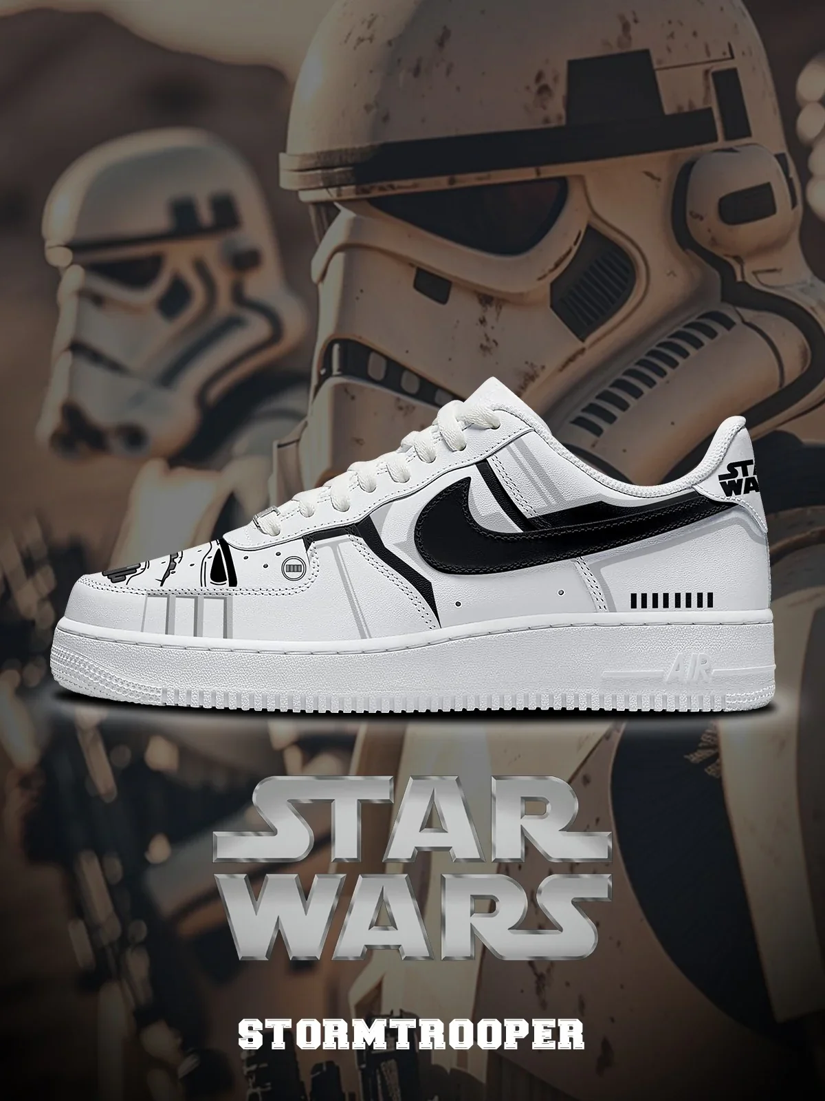 Stormtrooper Design Shoes F1