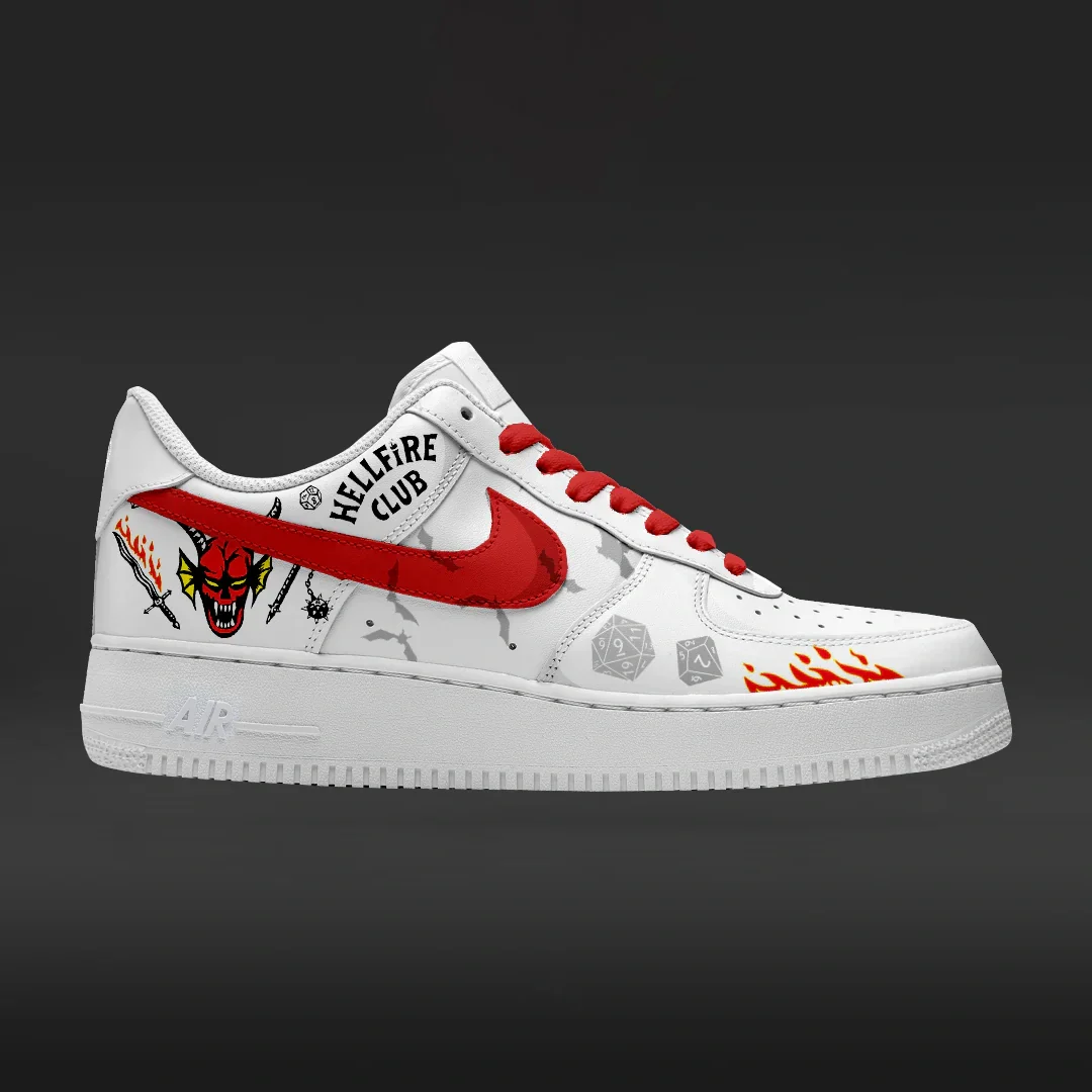 Hellfire Club limited edition Design Shoes F1