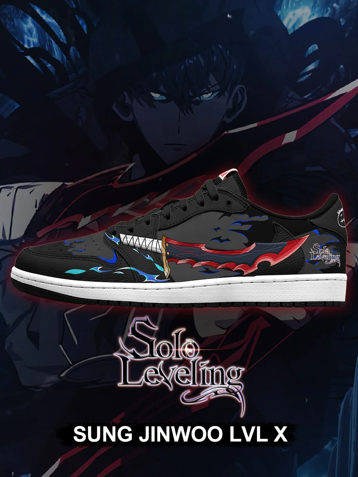 Sung Jinwoo LVL X Design Shoes J1 Low Top