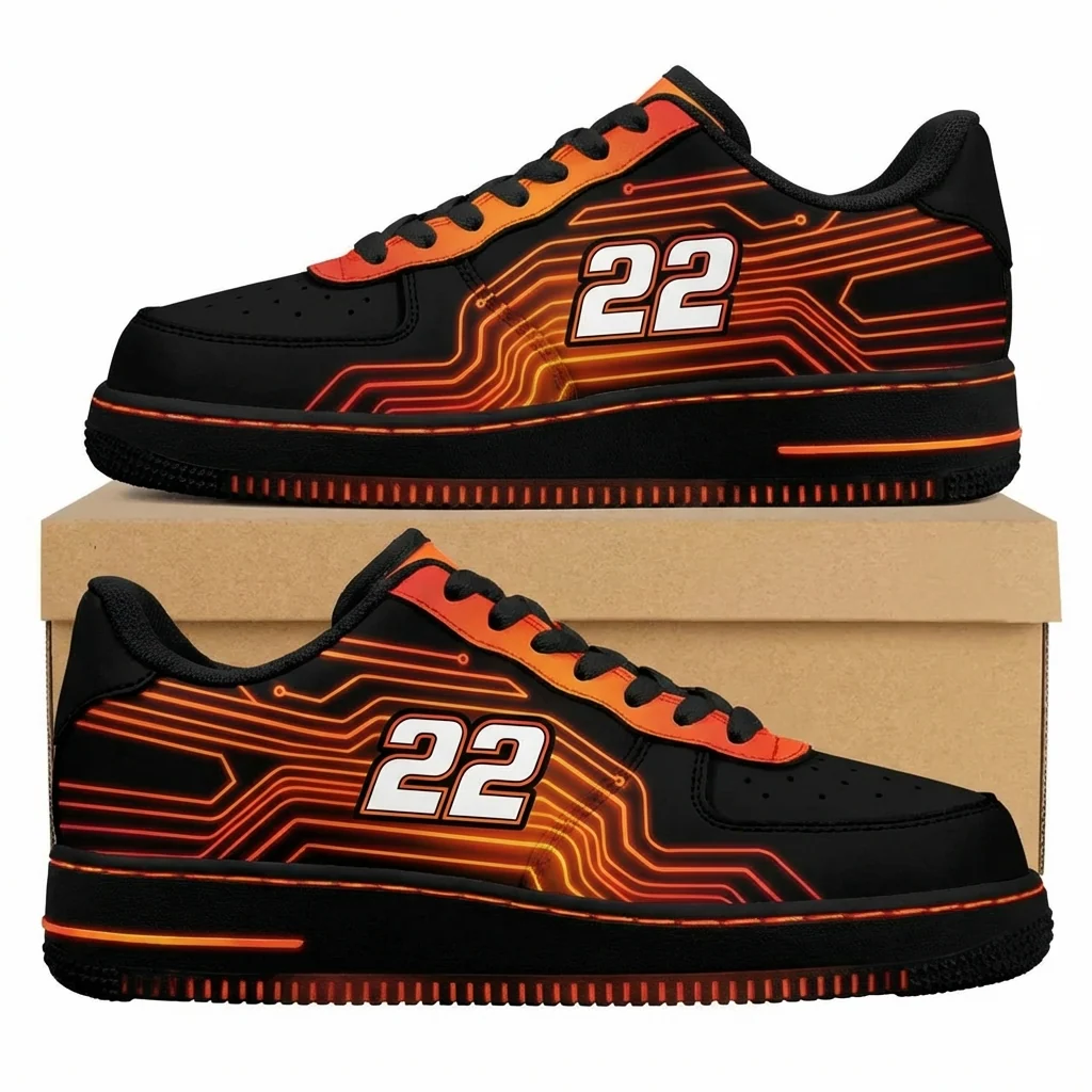 Sunset Circuit Design Shoes F1
