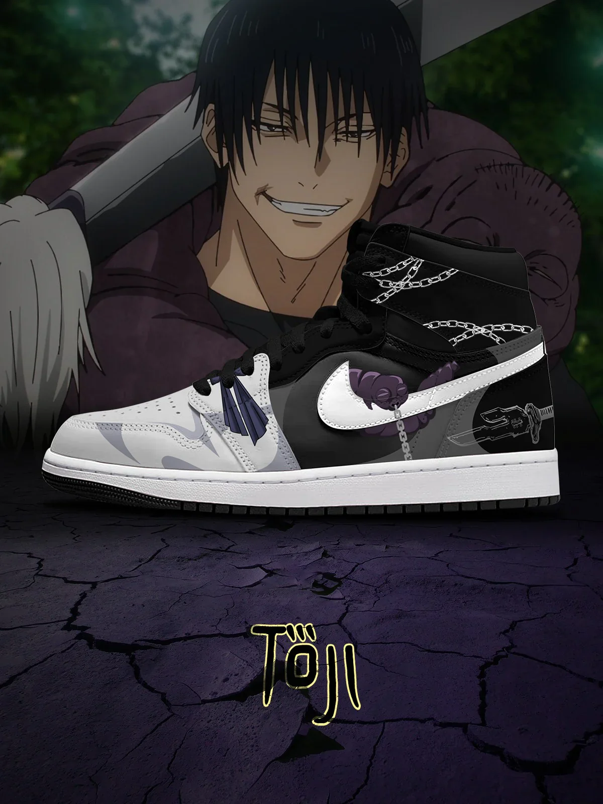 Toji Fushiguro Limited Edition Design Shoes J1