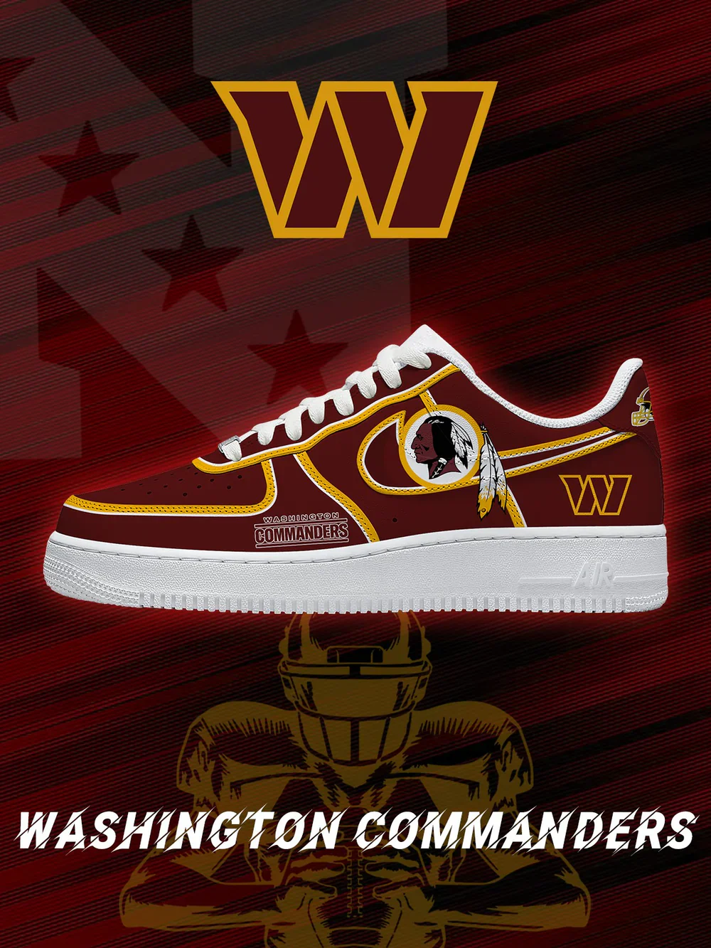 Washington limited edition Design Shoes F1