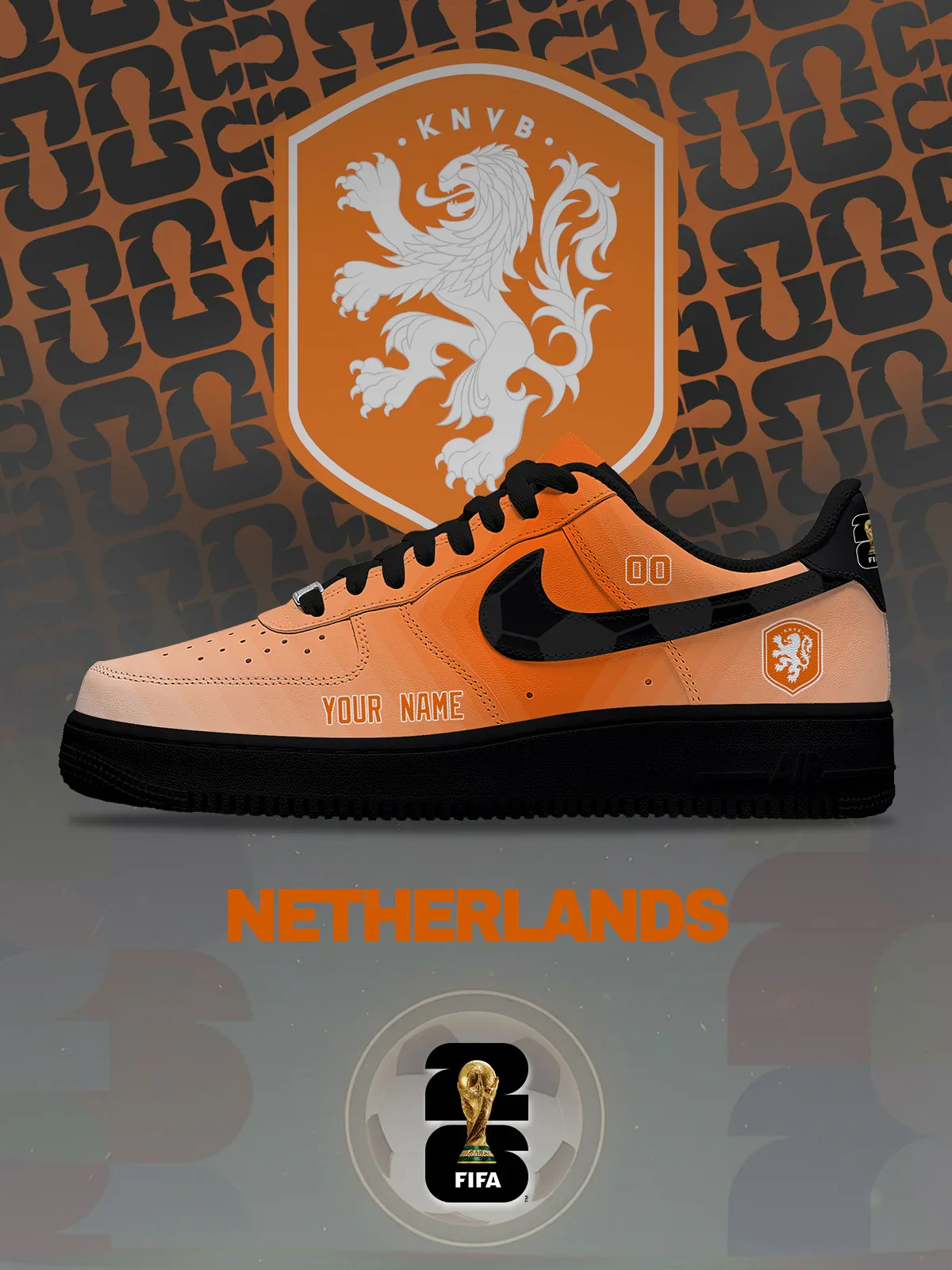 World Cup 2026 Netherlands Design Shoes F1