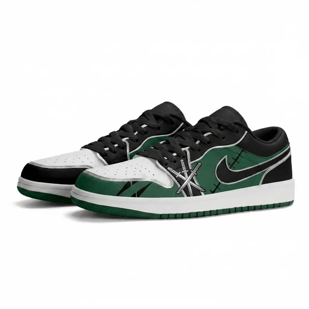 Zoro Three Swords Design Shoes J1